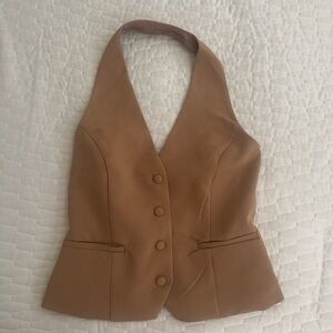 Jason Wu Tan Buttoned Vest